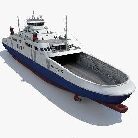 Ship LNG Ferry